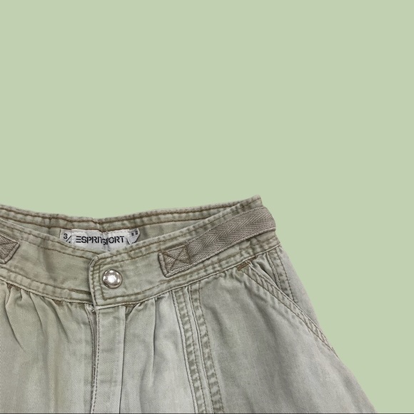 High-waisted Vintage wide leg Cargo Pants - Picture 4 of 7